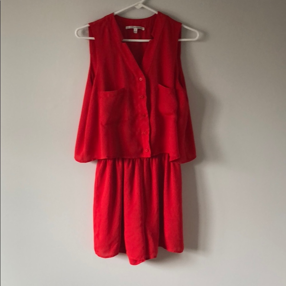 Collective Concepts Red Romper